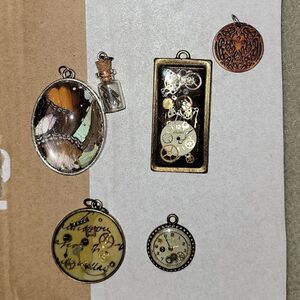Handmade Mixed Variety Pendants And Misc (BUN#2)
